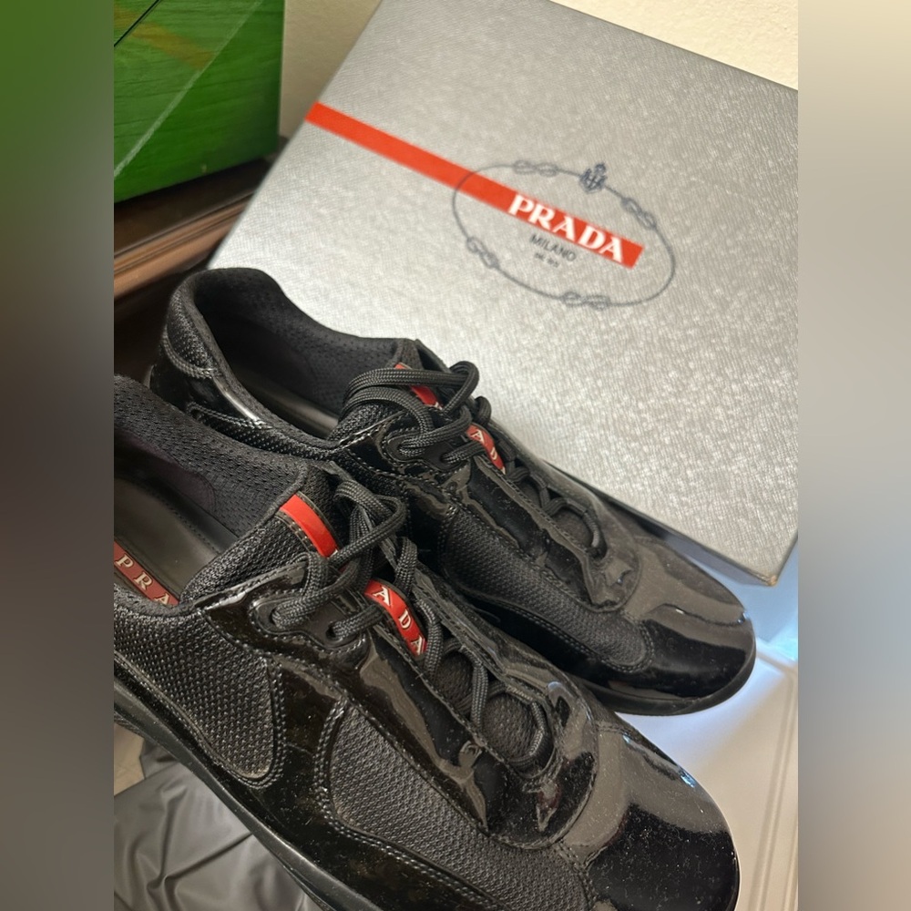 Prada men’s sneakers box size 9.5